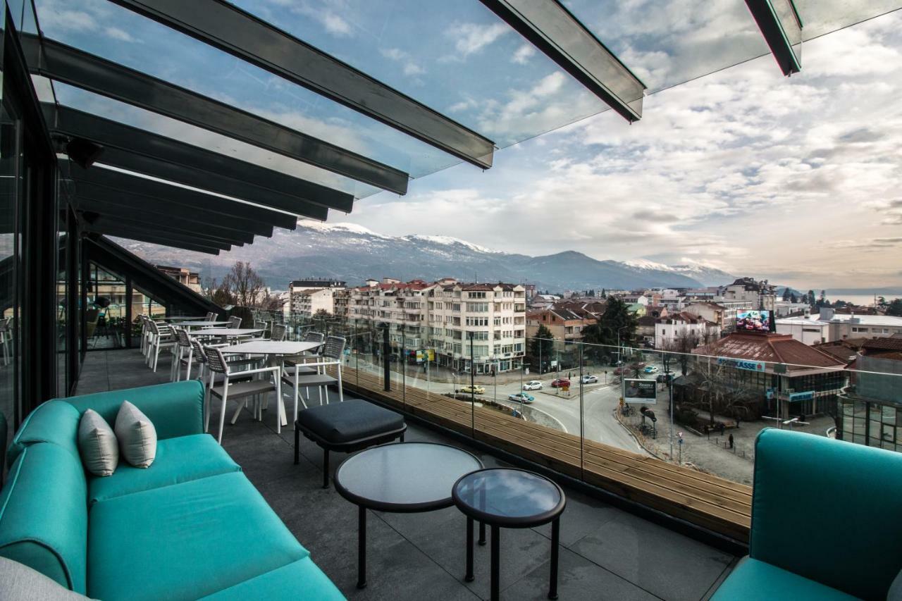 Sky Corner Hotel 奥赫里德 外观 照片